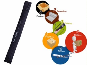 قصبة صيد كربونية من نوبي طراز K4 بطول 7 أقدام مكونة من 4 أقسام مع 7+1 مفصل SIC للصيد بالدوران - Product Image 6