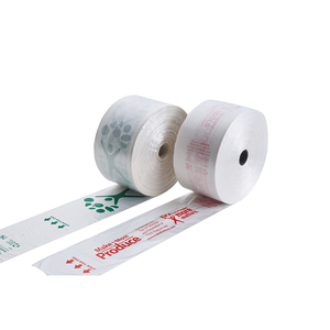 Custom cornstarch 100% biodegradable clear fruit vegetable plastic produce bags on roll