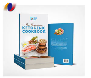 Fitness exercícios livro e dieta saudável capa dura livro impressão impressão personalizada livro capa dura impressão - Product Image 1