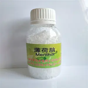 2216-51-5 Mentol Serpihan, 100% Murni Alami Mentol Kristal Dalam Jumlah Besar Harga untuk Kosmetik