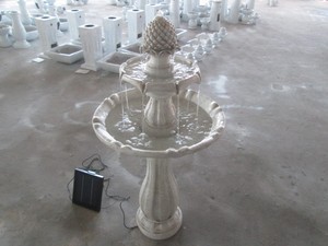 3-tier <strong>Solar</strong> <strong>Powered</strong> <strong>Water</strong> Garden <strong>Fountain</strong> for Outdoor Decoration - Product Image 4
