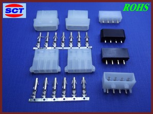 4ขาmolex 8981คอมพิวเตอร์ที่ใช้แนวตั้ง5.08มิลลิเมตรลวดลวดอิเล็กทรอนิกส์เชื่อมต่อ - Product Image 4