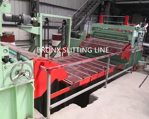 Automatic Metal Stainless Steel Carbon Steel Galvanized Copper Silver Coil Slitting Machine