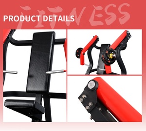Machine de musculation commerciale populaire en Chine <span class=keywords><strong>Yongwang</strong></span> YW-1901 – Presse pectorale en métal réglable, capacité 200 kg - Product Image 3