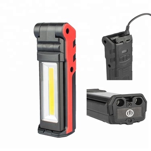 built in rechargeable battery 4000 mAh handhold led rechargeable work light with magnetic base