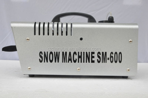 Machine à Neige Professionnelle 600W pour Scène DJ, Éclairage RGB, Indice de Protection IP55, Contrôle DMX512, Construction en Acier Inoxydable, IRC 95 - Product Image 4