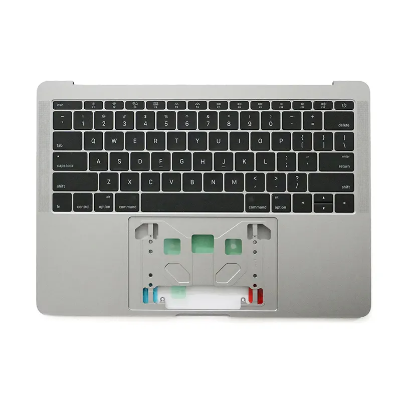 Para MacBook 13 "A1708 Top Case con teclado + retroiluminación US versión C cubierta topcase Palmrest