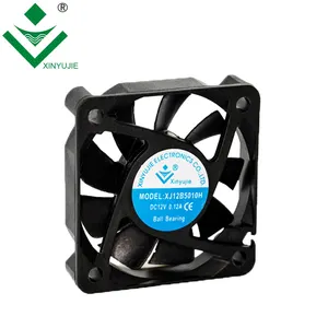 XYJ 5010 hot air circulation fan 50X50X10mm 5v 12v 24v mini fan dc fan plastic