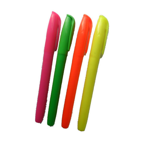 Vibrant Bright Tip Highlighter Pen Sets Water-Based Ink for Office & School Use
