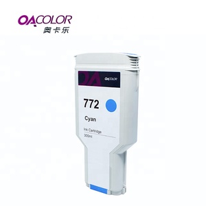 OACOLOR HP772 rigenerato per cartuccia d'<span class=keywords><strong>inchiostro</strong></span> compatibile con <span class=keywords><strong>stampante</strong></span> <span class=keywords><strong>HP</strong></span> Designjet Z5200 Z5400A - Product Image 2