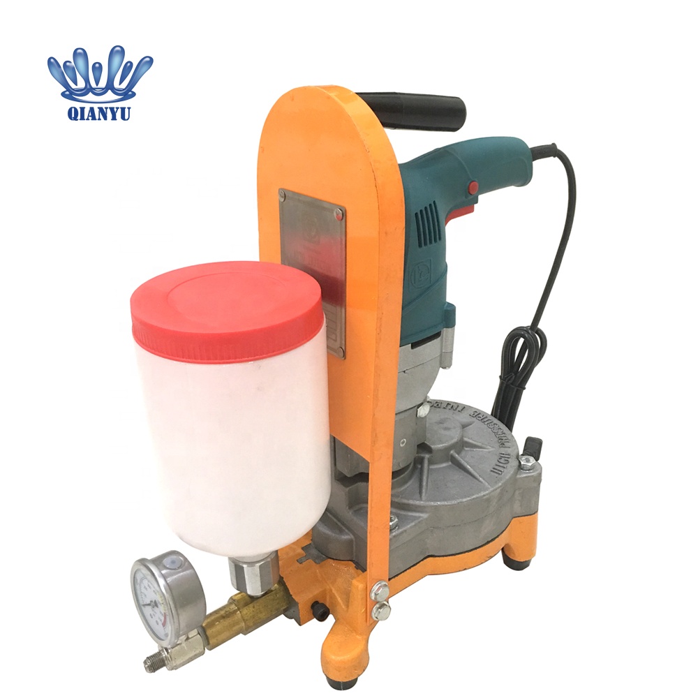 Полиуретановая пена и эпоксидная смола, Инжекционный насос высокого давления для ремонта бетонных стен, крыш, трещин