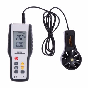 HTI ราคาโรงงาน HT-9819 เครื่องวัดความเร็วลมจอแสดงผล LCD ใบพัดวัดลมแบบดิจิตอล - Product Image 1