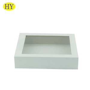 Wood Shelf Wood Wooden Box Frames Wood Wall-mounted Shadow Frames Boxes Square Display Shelf