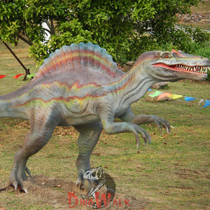 Modelos de dinosaurios en <span class=keywords><strong>3D</strong></span> <span class=keywords><strong>t</strong></span>-<span class=keywords><strong>rex</strong></span>, resistentes al agua, tamaño real, animatronic, gran oferta, 2020 - Product Image 6
