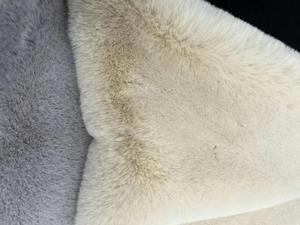 <span class=keywords><strong>Fourrure</strong></span> de lapin 100% polyester, tissu très doux 20-25mm de haute qualité - Product Image 6