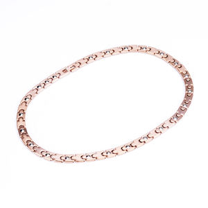 בריאות אופנה שרשרת טיטניום טהורה 99.99% גרמניום אנרגית נירוסטה שרשראות לתכשיטים מתנה או חתונה - Product Image 4