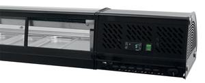 ตู้โชว์ซูชิแบบแช่เย็นบนเคาน์เตอร์ ดีไซน์สวยงาม - Product Image 2