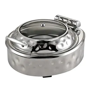 18/10 hydraulic silver plated India chafing dish