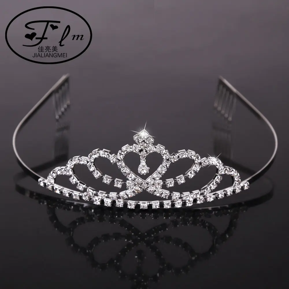 Factory directly fancy hair accessories wholesale crowns and tiaras