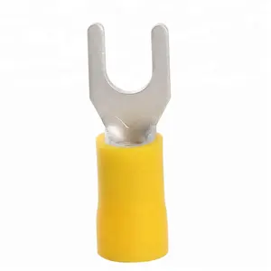 Vinyl insulated spade terminal u type cable lug