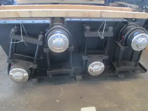 Phụ Tùng Xe Tải Rơ Moóc Trục Giảm Xóc Song Song 32T 28T 24T Bánh Trống Trống Trục Giảm Xóc Kèm Trục - Product Image 6