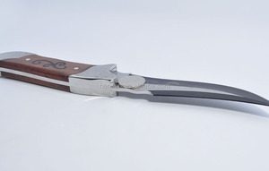 Exquisito Cuchillo de Caza Práctico de Acero Inoxidable, Cuchillo de Hoja Fija Tipo Sable Recto - Product Image 3