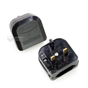 Fast Lesd Time Type G <strong>UK</strong> Fused Plug Adaptor <strong>European</strong> 2 Pin <strong>to</strong> <strong>UK</strong> 3 Pin <strong>Uk</strong> Travel <strong>Adapter</strong> - Product Image 2
