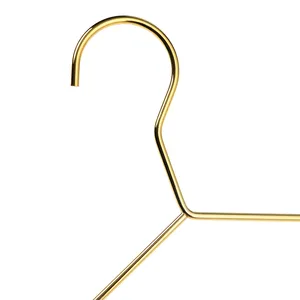 Wire Coat Hanger RTS Heavy Duty Metal Wire Gold Coat Clothes Hanger