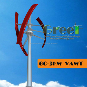 Vawt fuera de la red del sistema! Eje vertical del viento 3kw turbinas precio - Product Image 3
