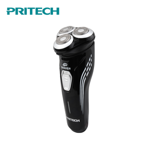 PRITECH alta calidad 3 hoja hombres <span class=keywords><strong>Afeitadora</strong></span> eléctrica con carga y descarga indicador - Product Image 2