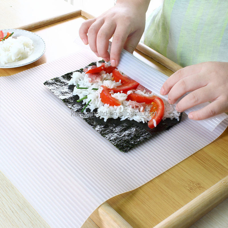 Силиконовый набор для приготовления рисовых суши, подвижный коврик для суши, изготовитель суши