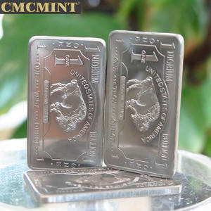 Металлический слиток из ниобия 999 пробы, 1 унция, с изображением буйвола, C97 - Product Image 6