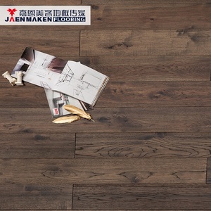 Hickory el <span class=keywords><strong>scraped</strong></span> tel fırçalanmış çok katmanlı mühendislik döşeme - Product Image 5