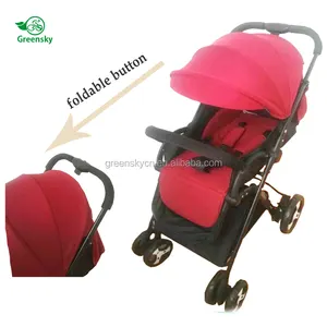 Produsen Ringan Mini Stroller/Pram Bayi Balita Mudah Travel Ditambah stroller