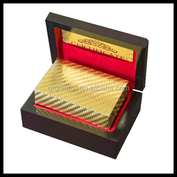 Japan Version Gold Playing Cards - 24k Gold Foil Poker