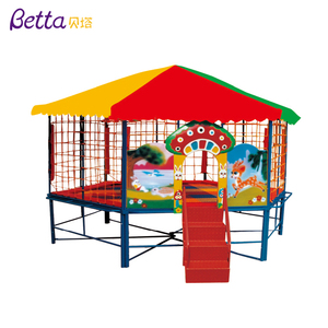 Vườn Giá Rẻ Ngoài Trời Trampoline Với Mạng Lưới An Toàn Cho Trẻ Em - Product Image 2