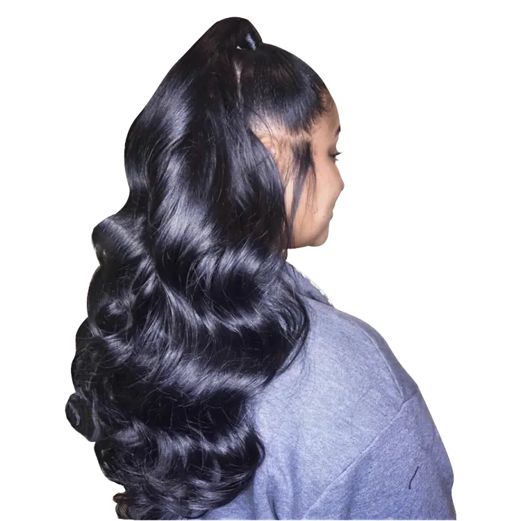 KBL, азиатские необработанные волосы, оптовая продажа, бразильские волнистые волосы, натуральные бразильские необработанные волосы, 34 дюйма, 100% натуральные человеческие волосы