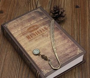 Segnalibri 3D a Forma di Foglia con Clip Magnetica, Regalo Aziendale Personalizzato in Metallo Placcato Bronzo - Product Image 6