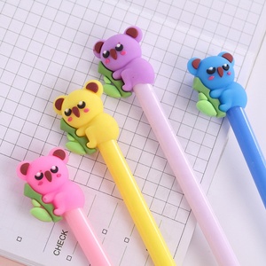 Fashion New Cartoon Cute <strong>Koala</strong> Kawaii Color Office 0.5mm Black Gel <strong>Pen</strong> - Product Image 3