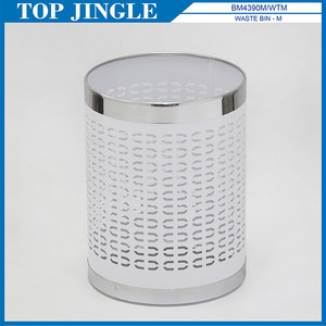 ถังขยะคู่3ชิ้นสำหรับตกแต่งห้องน้ำสีขาว - Product Image 4