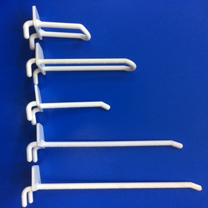 <span class=keywords><strong>2</strong></span> inch màu trắng Bướm <span class=keywords><strong>Pegboard</strong></span> Hooks Lỗ hiển thị bảng móc siêu thị Hàng Hóa hiển thị móc - Product Image 6