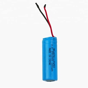 18500 충전식 3.2V 1000mAh LiFePO4 배터리 팩 1S1P - Product Image 2