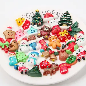 Assortiment de 100 pièces en forme de broche à cheveux, fournitures de Cabochons mystérieux Kawaii, pour noël, livraison gratuite