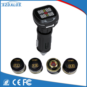 FAI DA TE sistema di monitoraggio della pressione dei pneumatici senza fili 433 mhz di tipo digitale <span class=keywords><strong>tpms</strong></span> con 4 sensori - Product Image 6