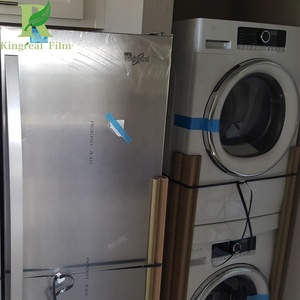Estable adhesivo cáscara fácil <span class=keywords><strong>No</strong></span> <span class=keywords><strong>residuos</strong></span> PE refrigerador película protectora - Product Image 1