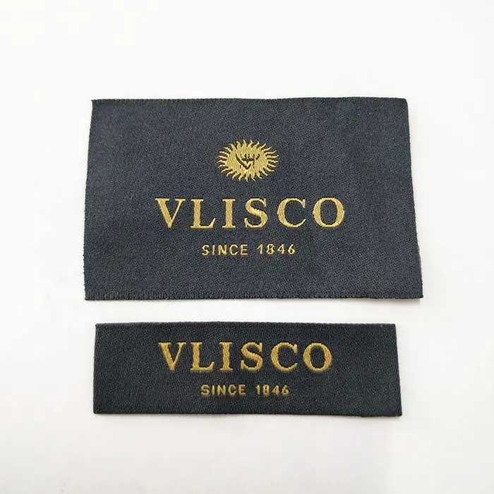 Free Samples Custom Woven Tags Cloth Label