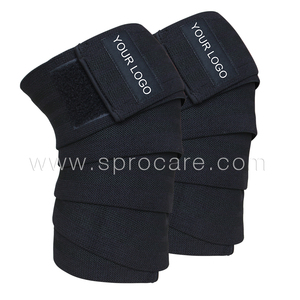 Premium Kwaliteit 72 "Zware Compressie Kniewraps Voor Gewichtheffen, Squats, Beenpers En Powerlifting - Product Image 2