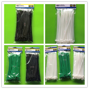 Ul fabricante azul- de color de auto- bloqueo de cable de nylon empate de la máquina - Product Image 5
