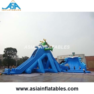 Giant Inflatable <strong>Dragon</strong> <strong>Water</strong> <strong>Slide</strong> Freestyle Giant Inflatable <strong>Water</strong> <strong>Slide</strong> With Pool for Adults - Product Image 3