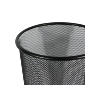Thùng Rác Giấy Văn Phòng Cỡ Trung Bình Wideny, Thùng Rác Tròn Bằng Lưới Kim Loại - Product Image 4